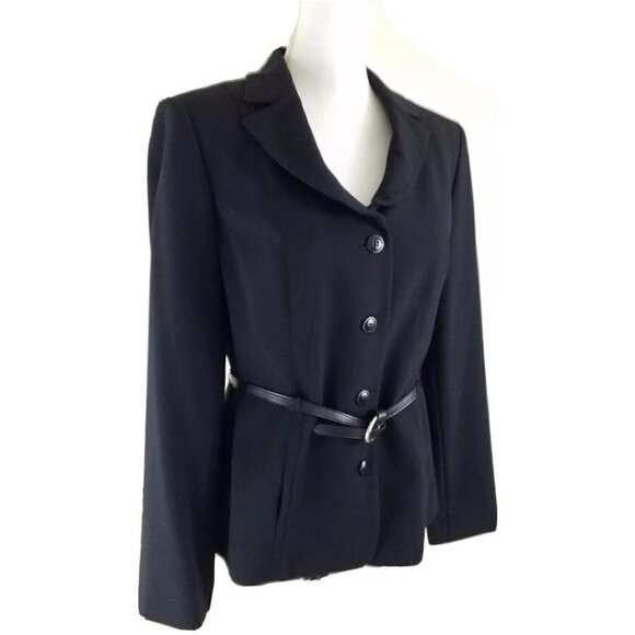 Amanda Smith~Women's Size 8~Black Career Office Wear Blazer Jacket NEW NWT $72.0 - Picture 9 of 10